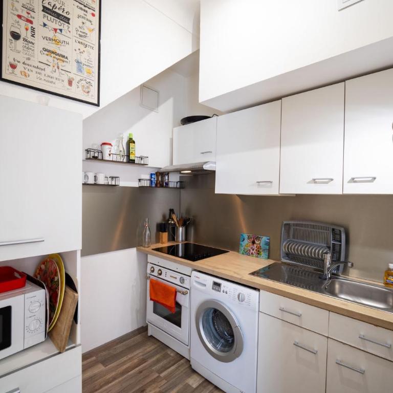 Les voiles des Régates, à 5 minutes du centre à pied, 15 minutes de la mer - Appartement 1 Chambre - 4