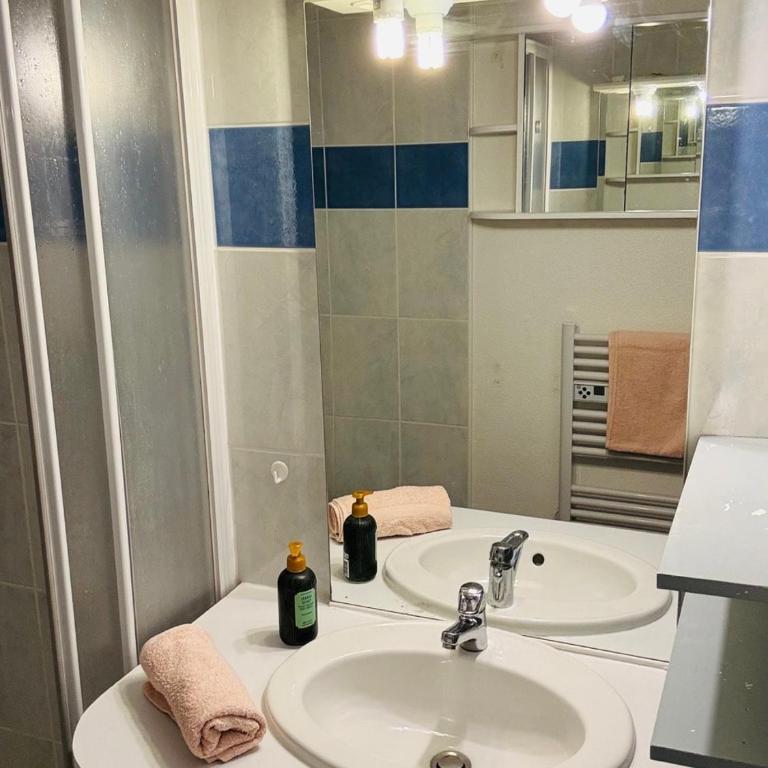Duplex cosy neuf - wifi - balcon - en bordure de forêt de pins - proche plage - Appartamento con 1 Camera da Letto - 12