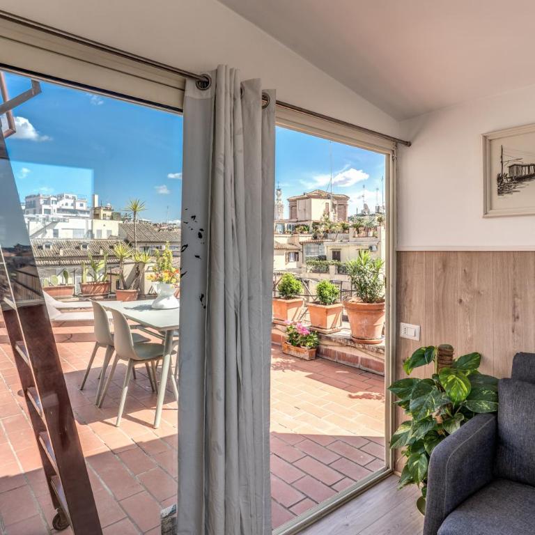 Attic with terrace Spanish Steps exclusive - Appartamento con 2 Camere da Letto - 20