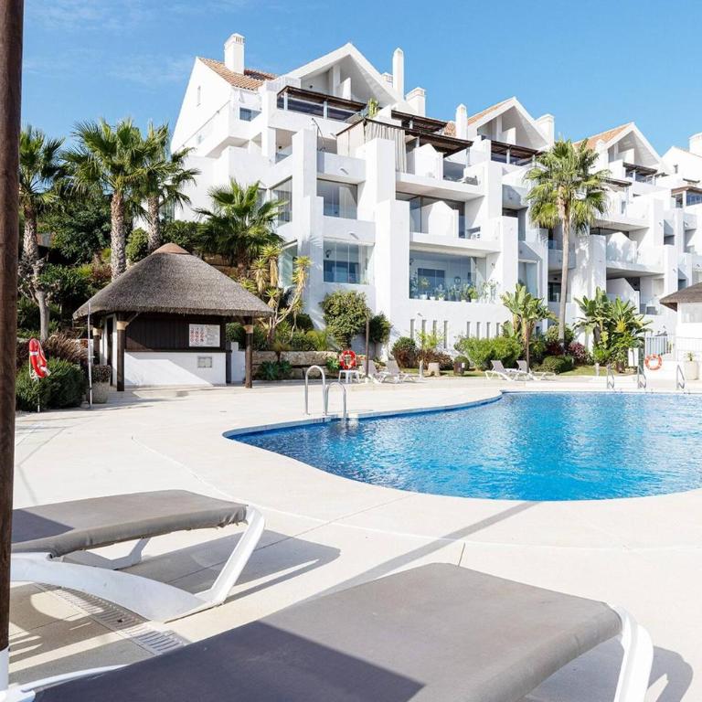 102 La Cala Hills Club 2 Bed Duplex Penthouse Sea Views and Hot Tub for hire 35EUR per night - Apartamento de 2 dormitorios - 42