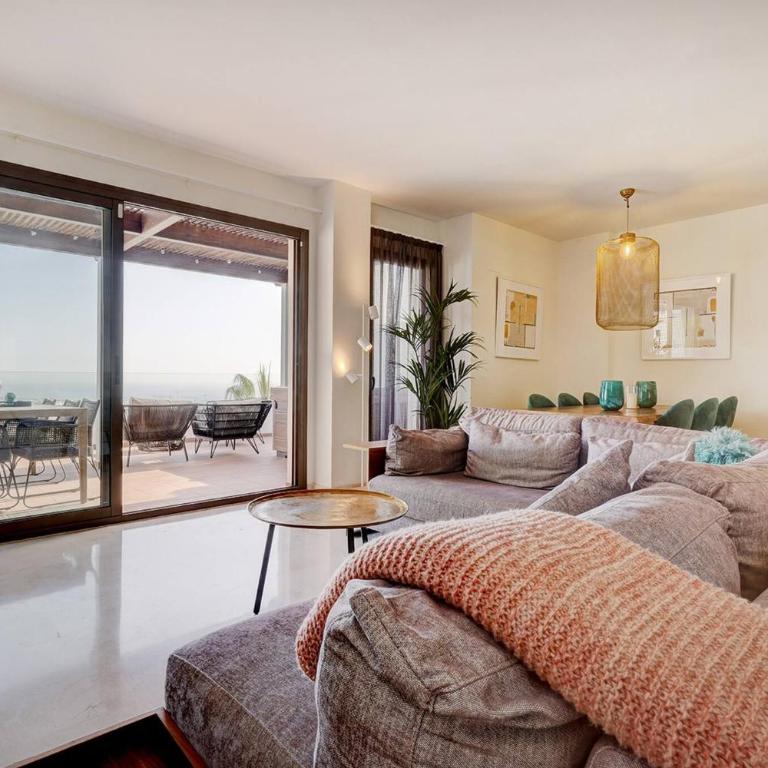 102 La Cala Hills Club 2 Bed Duplex Penthouse Sea Views and Hot Tub for hire 35EUR per night - Apartamento de 2 dormitorios - 44
