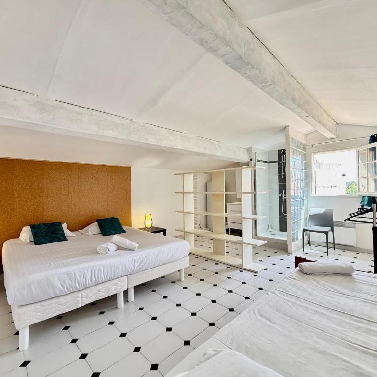 Grand Duplex - Terrasse Vue Mer - Appartement 3 Chambres - Vue sur Mer - 13