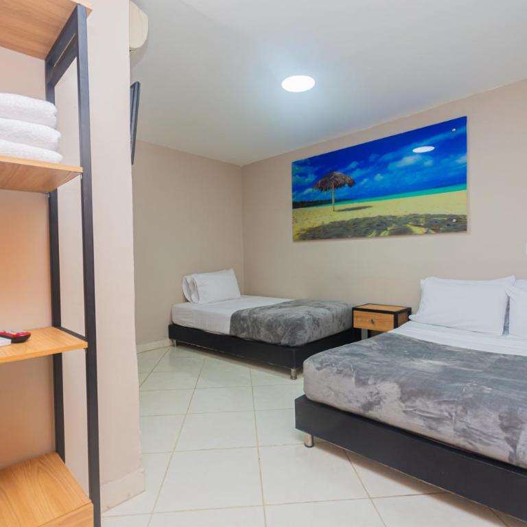 Hotel Tropical San Jeronimo - Habitación Doble Estándar con 2 camas grandes - 5
