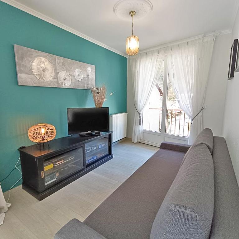 Chez Céleste, Luchon centre, T2 bis, 4 personnes - Appartement 1 Chambre - 25