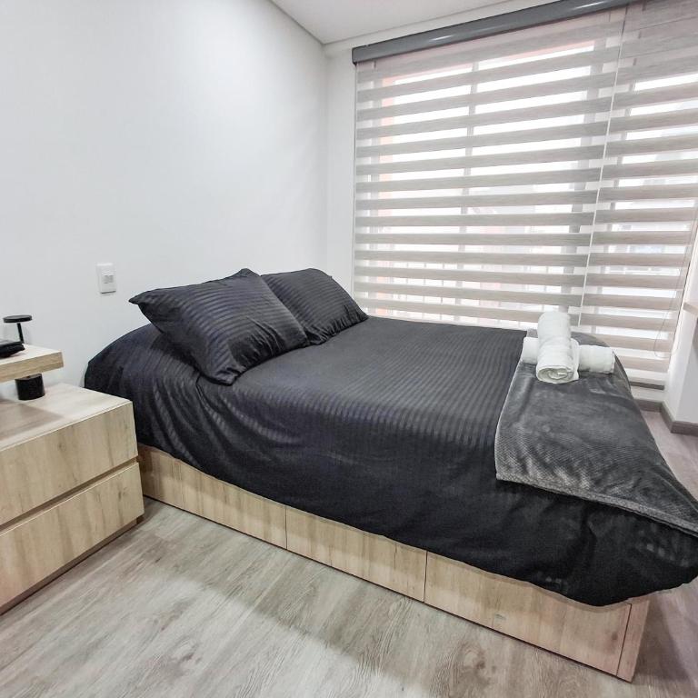 Apartaestudio en Bogotá - Wifi 600mb - La Castellana - Apartamento Estudio con balcón - 3