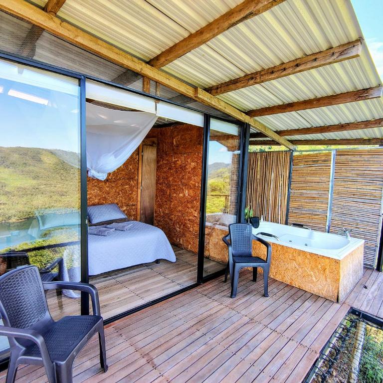 COCOZNA Glamping - Deluxe Double Room with Bath - 8