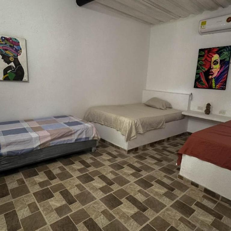 Cabañas en Cartagena JhonliMar - Triple Room - 3