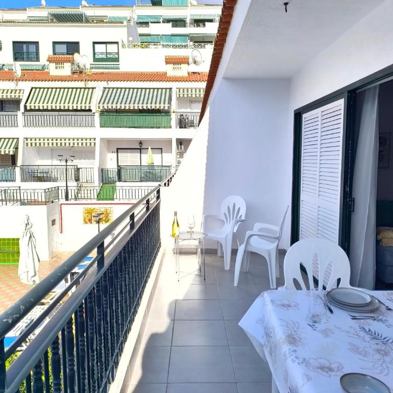 PEARL Los Cristianos - AC, pool, fibre net, tv channels, calm atmosphere - Apartamento de 1 dormitorio - 18