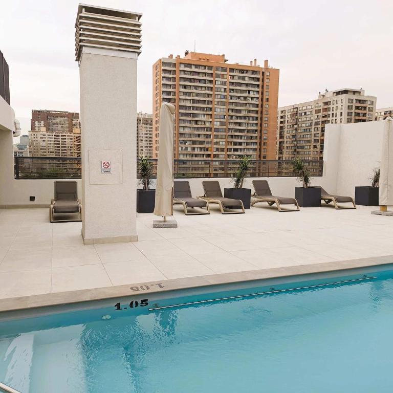 HOM I Dpto nuevo en calle Serrano Santiago Centro - Apartamento - 75