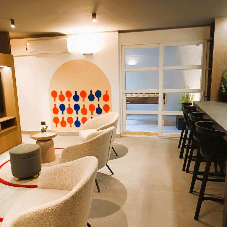 HOM I Nuevo depto 1D calle Serrano cerca al Metro - Apartamento - 58