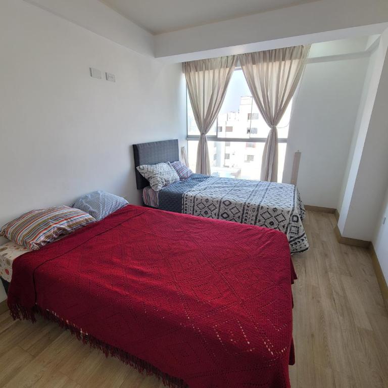 1cuarto 2 camas baño privado - One-Bedroom Apartment - 1