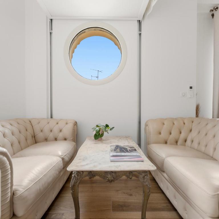 Appartement Gare Nice Ville - Apartamento de 1 Dormitorio con balcón y vistas a la ciudad - 11