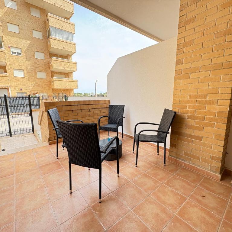 ACV - Costa Azahar I-2ª linea planta Baja Norte 4 - Apartment mit 2 Schlafzimmern - 2
