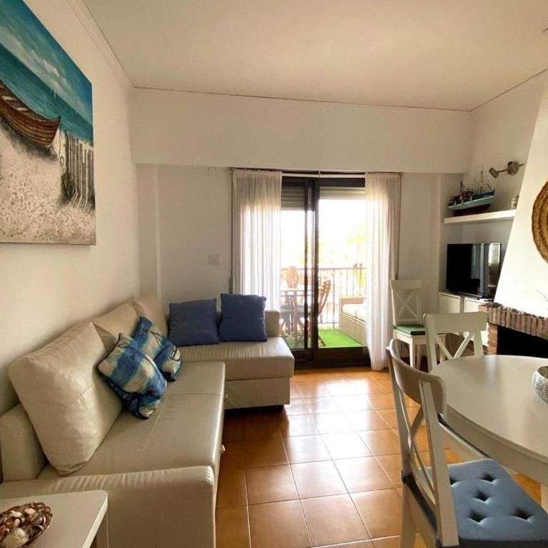 Apartamento "Espuma de Mar" en primera línea de playa de Dénia - Apartamento de 2 dormitorios con terraza y vistas al mar - 12