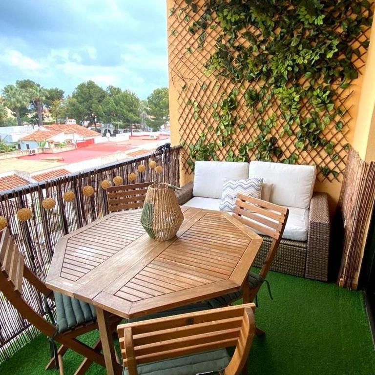 Apartamento "Espuma de Mar" en primera línea de playa de Dénia - Apartamento de 2 dormitorios con terraza y vistas al mar - 3