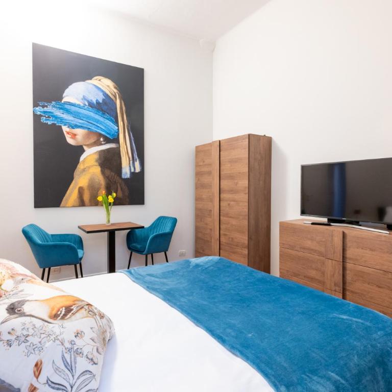Aldrovandi suite and rooms with private garden - Camera Matrimoniale Standard con Bagno in Comune - 5