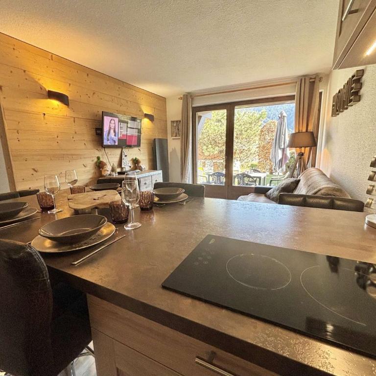 Appartement cosy 2 chambres à Praz-sur-Arly, proche centre et pistes, parking sécurisé - Appartement 2 Chambres - 8