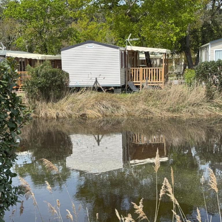 Bungalow moderne vue bassin les viviers Cap-ferret - Mobile Home - 1