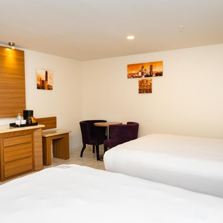 JF Grand Puebla - Habitación Doble - Sin ventana - 5