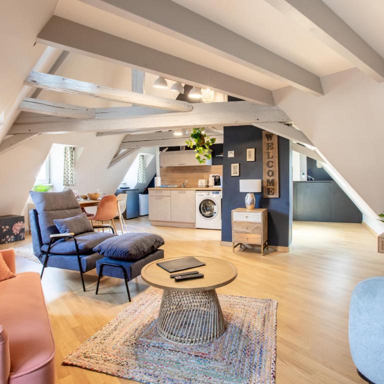 Duplex atypique au cœur de Mulhouse - Apartamento de 1 dormitorio - 1