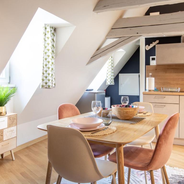Duplex atypique au cœur de Mulhouse - Apartamento de 1 dormitorio - 4
