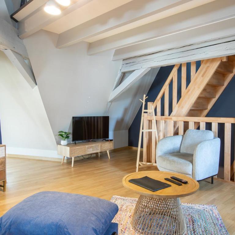 Duplex atypique au cœur de Mulhouse - Apartamento de 1 dormitorio - 9