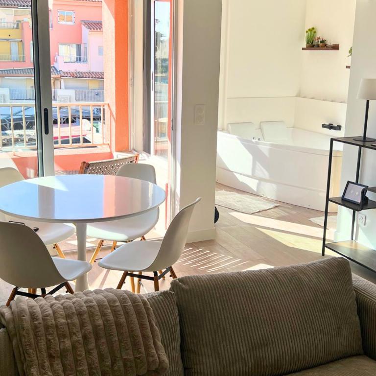 Évasion de luxe avec spa privé, Centre-Port Le Cap - Apartamento de 1 dormitorio - 14
