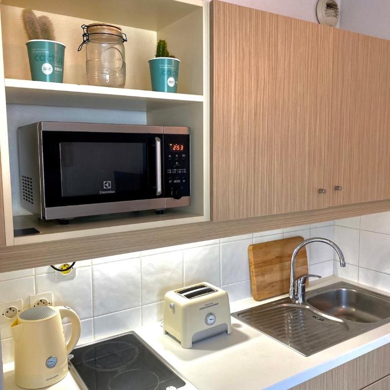 Charming studio with swimming pool - Appartement 1 Chambre - 7