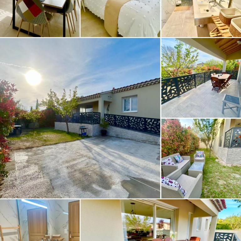 Évasion Ventoux, villa spacieuse au cœur de la Provence avec jardin privé et climatisation - Villa 3 Chambres - 1