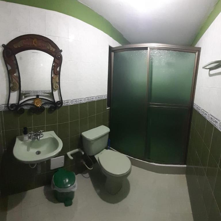 Hotel Villa Estrellita - Habitación Doble con baño privado - 2 camas - 1