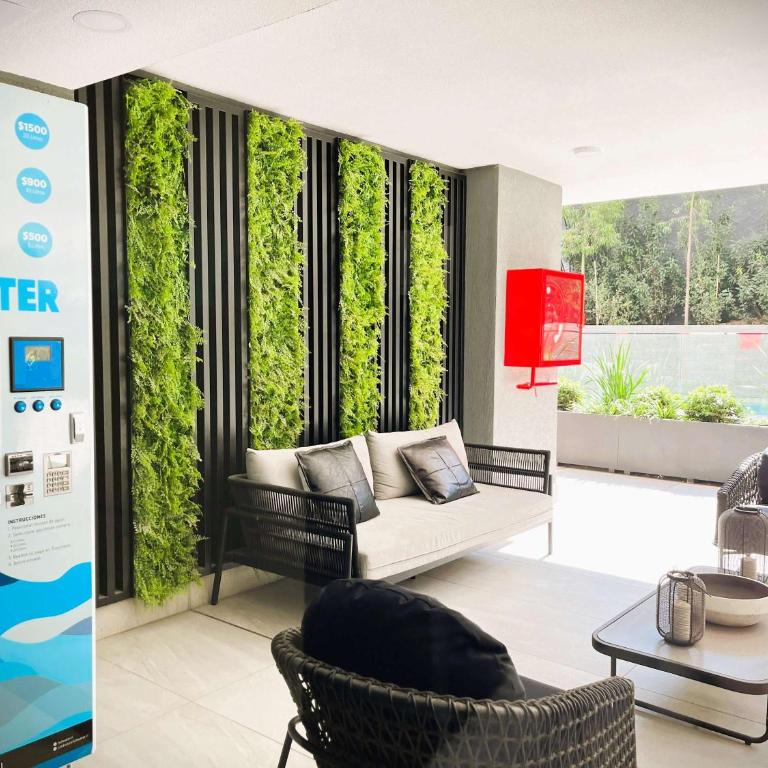 HOM I Nuevo y Luminoso Depto 2D1B en Nunoa 3PAX - Apartamento - 67