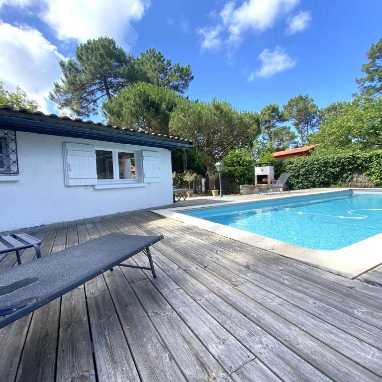 Villa plain-pied avec piscine et jardin arboré à Lège-Cap-Ferret - Villa 3 Chambres - 3
