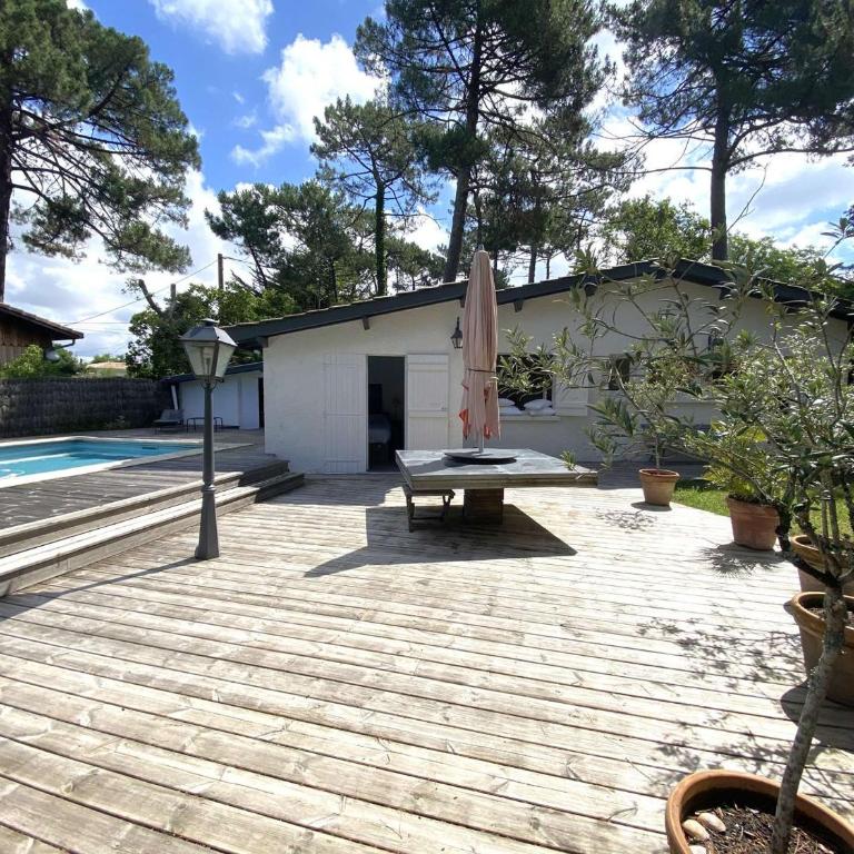 Villa plain-pied avec piscine et jardin arboré à Lège-Cap-Ferret - Villa 3 Chambres - 17