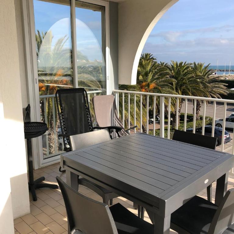 T3 Vue Superbe sur mer et plage - 2 Chambres - Apartment mit 3 Schlafzimmern - 12