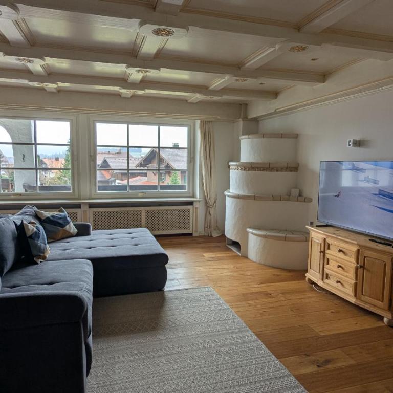 Ferienwohnung Alpengaudi in Bolsterlang Sommerbergbahn kostenlos - Apartment mit 2 Schlafzimmern und Bergblick - 6