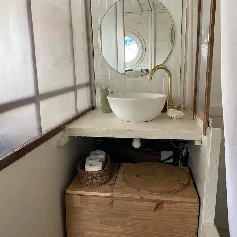 Bateau traditionnel de Loire face au château d'Angers - Mobile Home - 3