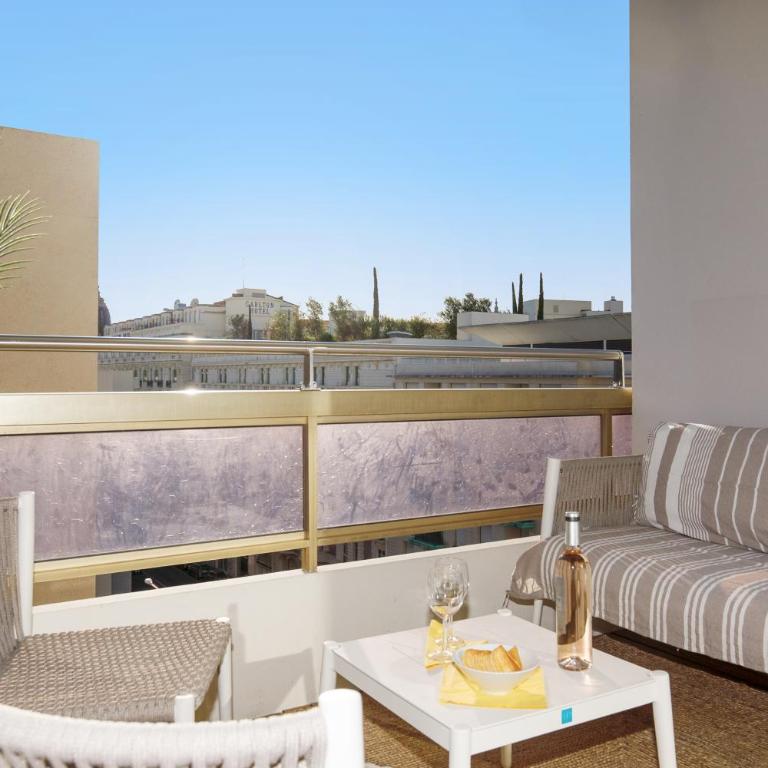 Elégant 1 Chambre Terrasse Calme Palais Plages Croisette 5 min à pied - Apartment mit 1 Schlafzimmer - 4