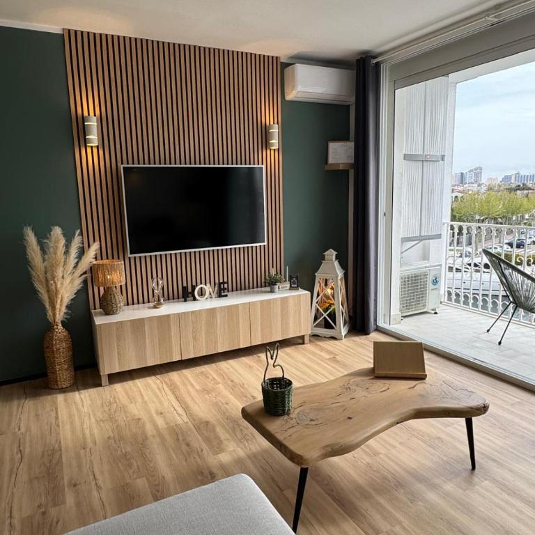 Marina View Empuriabrava - Appartement sud-ouest au canal avec terrasse - Apartamento de 1 dormitorio - 1