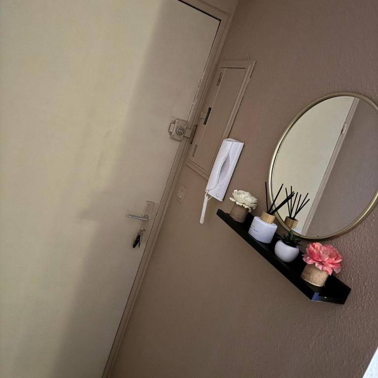 T2 Montpellier plein sud clim wifi terrasse de 16m2 - Apartment mit Terrasse - 12