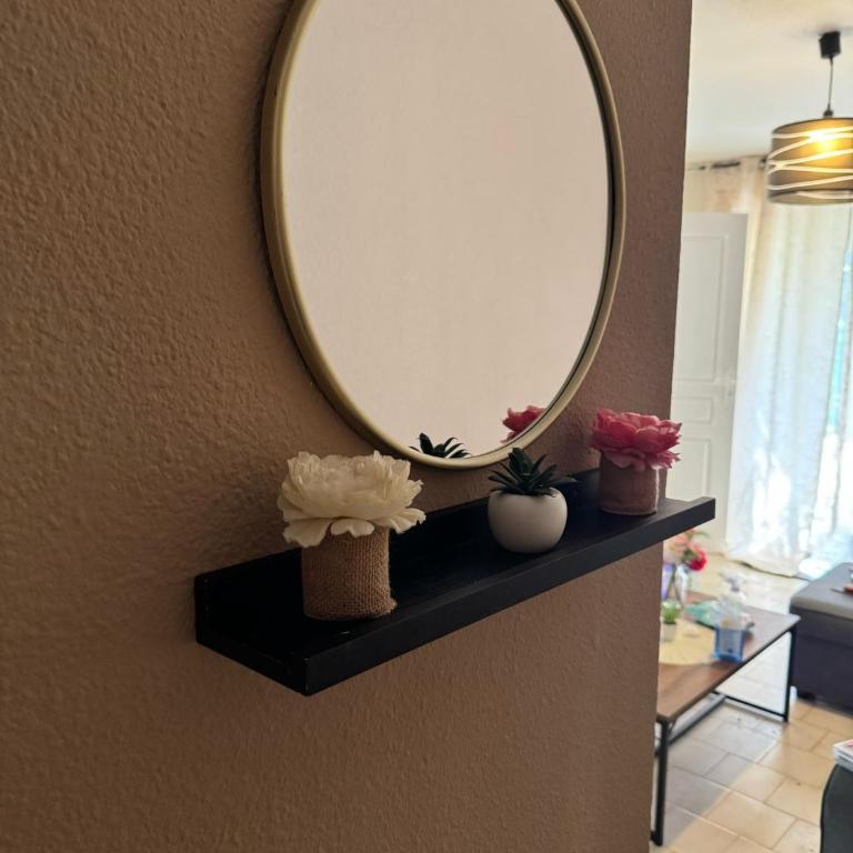 T2 Montpellier plein sud clim wifi terrasse de 16m2 - Apartment mit Terrasse - 11