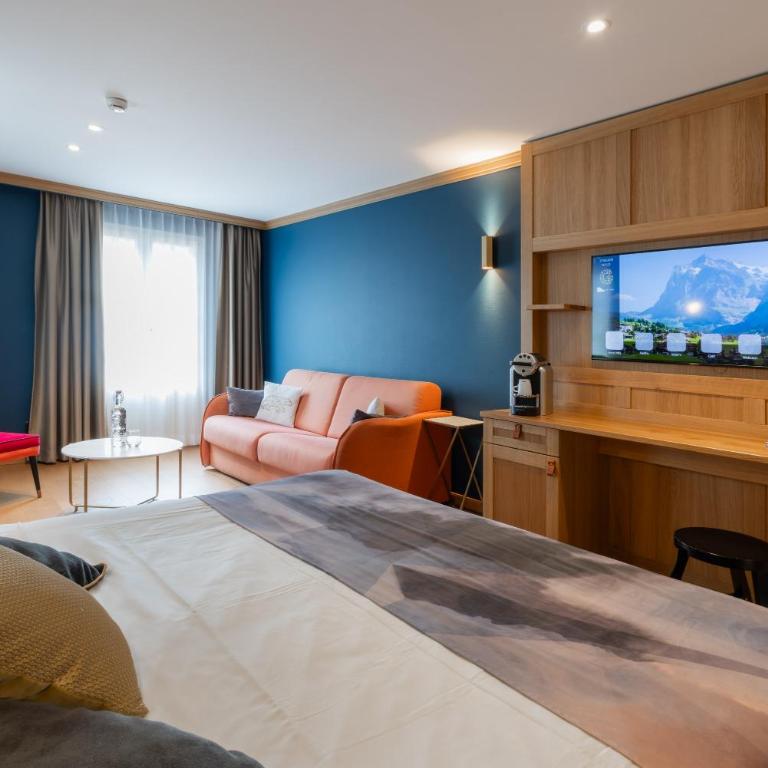 Boutique Hotel Glacier - Zimmer Comfort mit Eigerblick - 4
