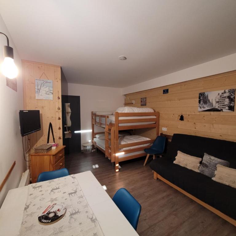Studio avec balcon sud LES PISTEURS - Studio mit Bergblick - 5