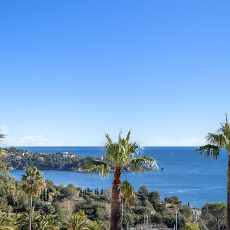 Cap Estérel Magnifique vue mer avec parking et piscine - Apartment mit 1 Schlafzimmer, Meerblick und Terrasse - 30