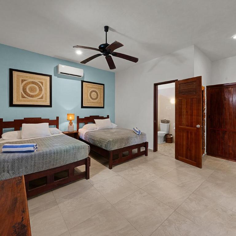 Playa Canek Beachfront Eco Hotel - Habitación Doble con vistas al jardín - 1