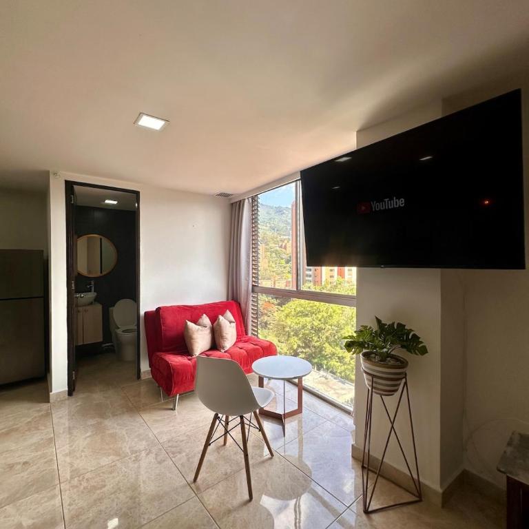 Nice View to Relax In Poblado - Estudio con vistas a las montañas - 1