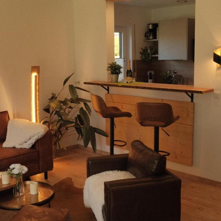 Ammergaufeeling mit einmaligem Bergblick, Terrasse, Nähe zur Nato Schule - Apartment mit 1 Schlafzimmer - 6