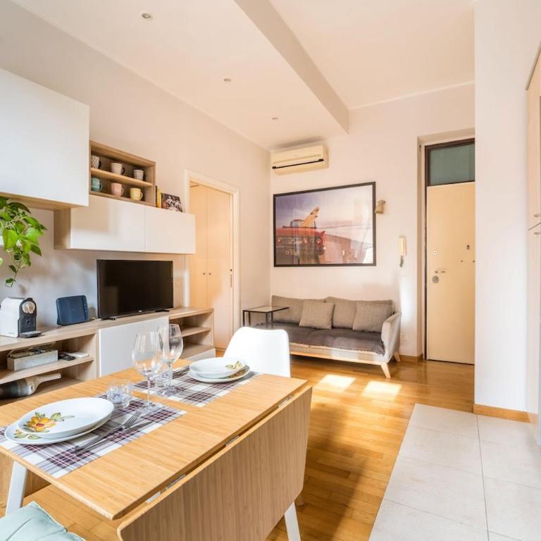 Casa Volta in Testaccio-AC Wi-Fi - Appartamento con 2 Camere da Letto - 10