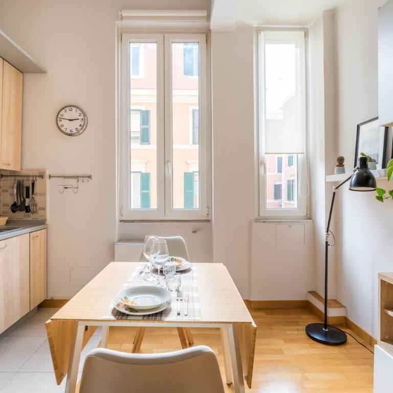 Casa Volta in Testaccio-AC Wi-Fi - Appartamento con 2 Camere da Letto - 12