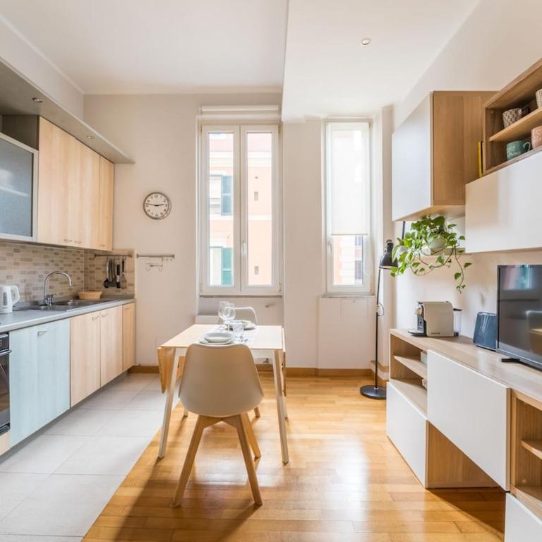 Casa Volta in Testaccio-AC Wi-Fi - Appartamento con 2 Camere da Letto - 13