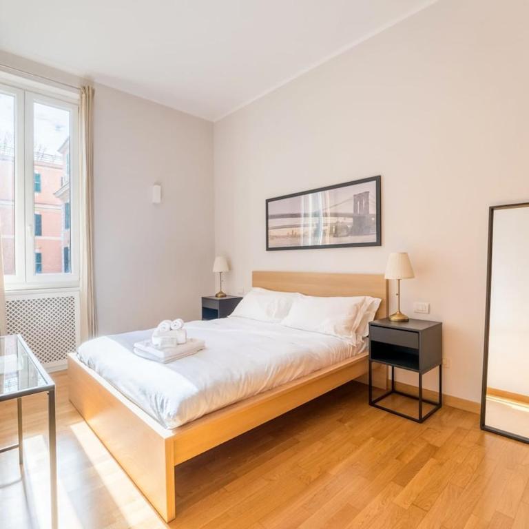 Casa Volta in Testaccio-AC Wi-Fi - Appartamento con 2 Camere da Letto - 15